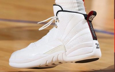 Ben McLemore in the Air Jordan 12 Retro 'Rising Sun'