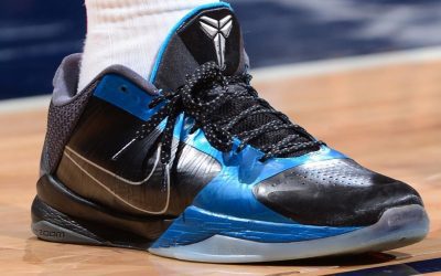 Buddy Hield in the Nike Zoom Kobe 5 'Dark Knight'