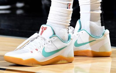DeMar DeRozan in the Nike Kobe 11 'Summer'