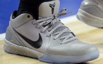 DeMar DeRozan in the Nike Zoom Kobe 4 Protro 'DeRozan PE Spurs colors'