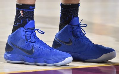 Dirk Nowitzki in the Nike Hyperdunk 2017 'Dirk Nowitzki PE'