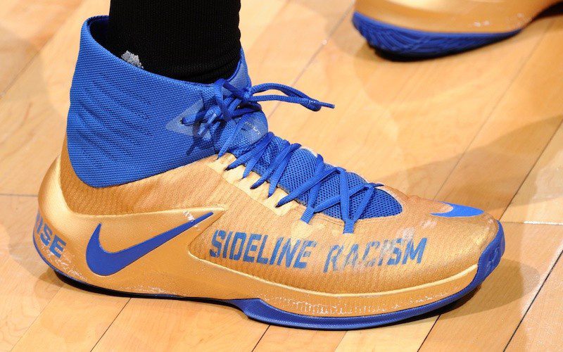 Draymond Green in the Nike Zoom Clear Out “Sideline Racism”
