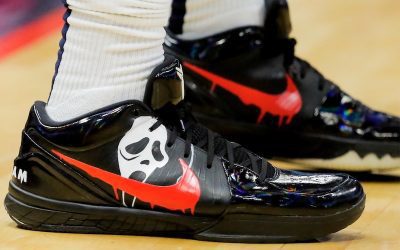 Gary Harris in the Nike Zoom Kobe 4 Protro 'Scream'