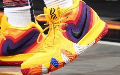 Iman Shumpert in the Nike Kyrie 4 '70s'