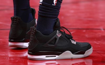 Jimmy Butler in the Air Jordan 4 Retro 'Eminem'