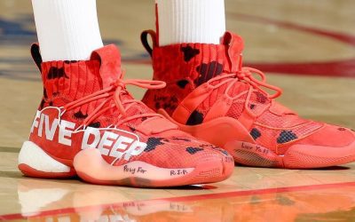 John Wall in the Adidas Crazy BYW X 'Five Deep'