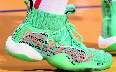 John Wall in the Adidas Crazy BYW X 'Who Do You Do It For?'