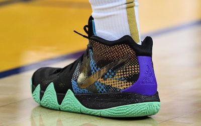 JR Smith in the Nike Kyrie 4 'Mamba Mentality'