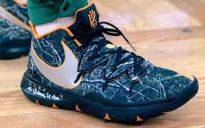 Kyrie Irving in the Nike Kyrie 5 'Taco'