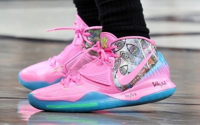 Kyrie Irving in the Nike Kyrie 6 'Tokyo'
