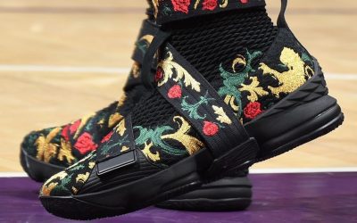 Montrezl Harrell in the Nike LeBron 15 'King's Crown'