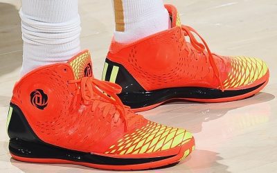 Nick Young in the Adidas D Rose 3.5 'The Spark'