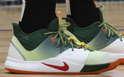 Paul George in the Nike PG 3 'Paul George PE'
