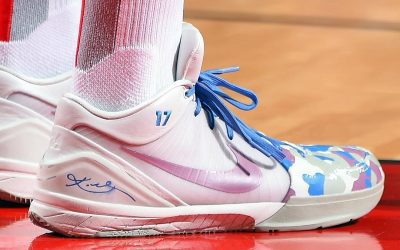 PJ Tucker in the Nike Zoom Kobe 4 Protro 'PJ Tucker PE'