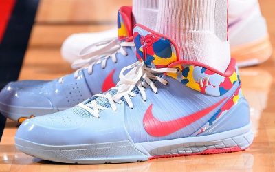 PJ Tucker in the Nike Zoom Kobe 4 Protro 'PJ Tucker PE'