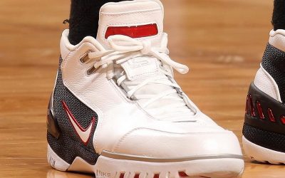 Taurean Prince in the Nike Air Zoom Generation 'Military'