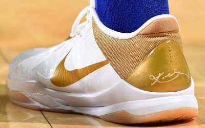 Tobias Harris in the Nike Zoom Kobe 5 'Big Stage - Home'