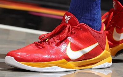 Tobias Harris in the Nike Zoom Kobe 5 'China'