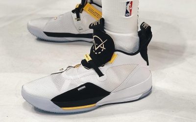 Victor Oladipo in the Air Jordan 33 'Oladipo PE'