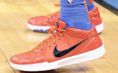 Shai Gilgeous-Alexander in the Nike Zoom Kobe 4 Protro 'Undefeated'