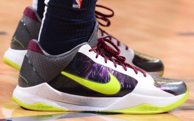 Ja Morant in the Nike Kobe 5 Protro 'Chaos'