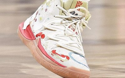 Ja Morant in the Nike Kyrie 5 'Bandulu'
