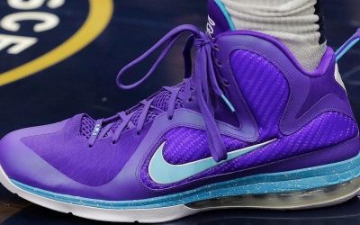 Jaxson Hayes in the Nike LeBron 9 'Summit Lake'