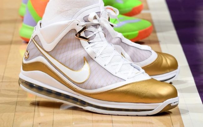 LeBron James in the Nike LeBron 7 “China Moon”