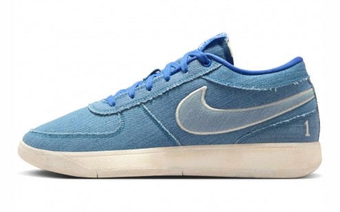 Dereck Lively II in the Nike Book 1 'Blue Blood'
