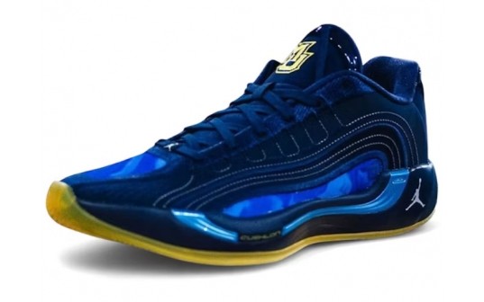 Kam Jones in the Jordan Luka 4 'Marquette' PE'