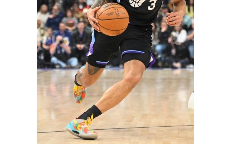 Keyonte George in the Nike Kobe 8 Protro 'Venice Beach'