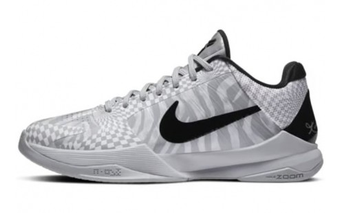 Shaedon Sharpe in the Nike Kobe 5 Protro 'Zebra'