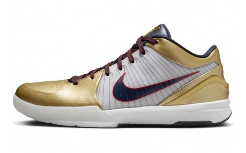 Stephen Curry in the Nike Zoom Kobe 4 Protro 'Gold Medal'