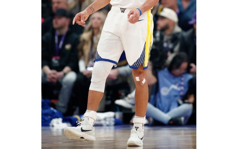 Stephen Curry in the Nike Kobe 6 Protro 'Sail All-Star'
